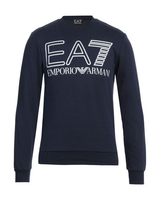 Sudadera EA7 de hombre de color Blue