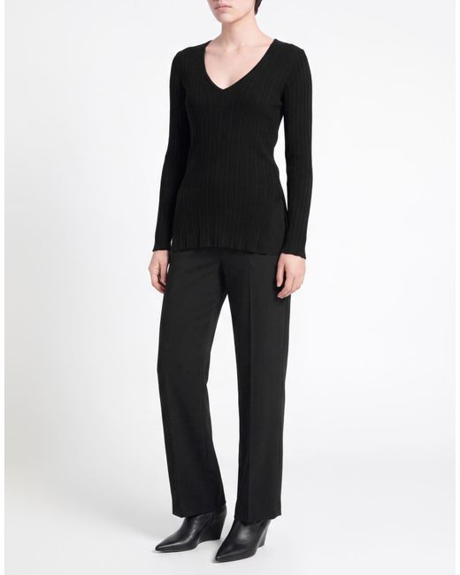 Suoli Black Sweater Viscose, Polyester, Polyamide