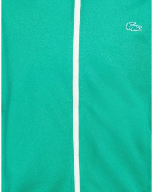 Lacoste Green Emerald Sweatshirt Polyester for men