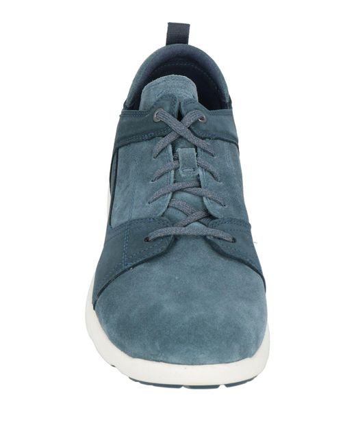 Timberland Blue Sneakers Leather for men