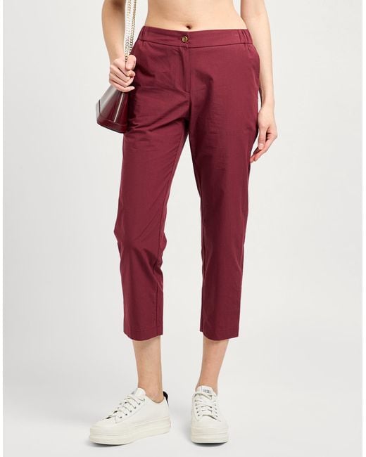 Ottod'Ame Red Trouser
