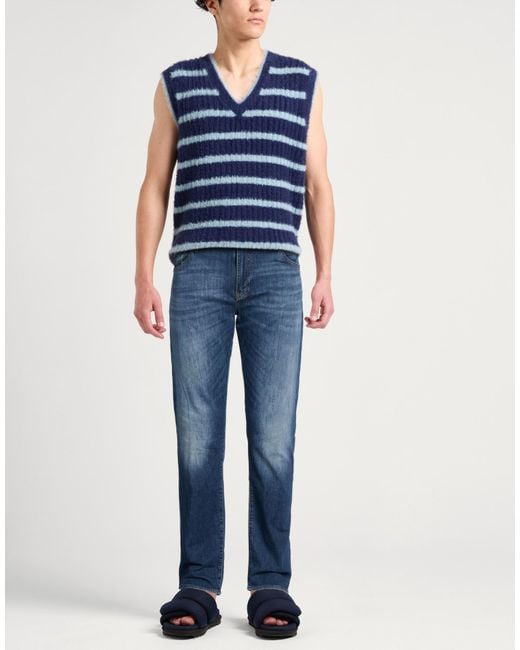 ARMANI EXCHANGE Blue Jeans Cotton, Elastane for men