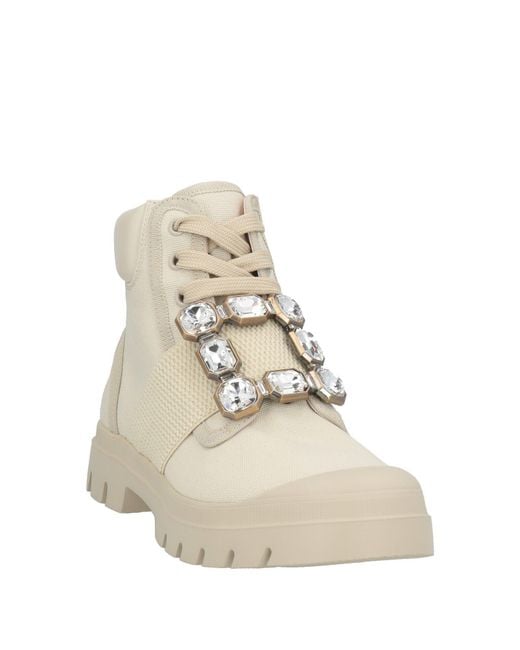 Roger Vivier Natural Ankle Boots