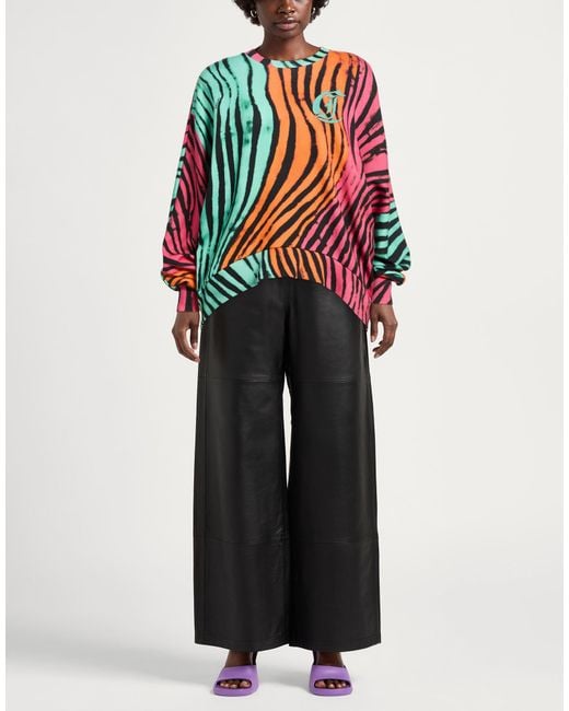 Just Cavalli Red Sweatshirt
