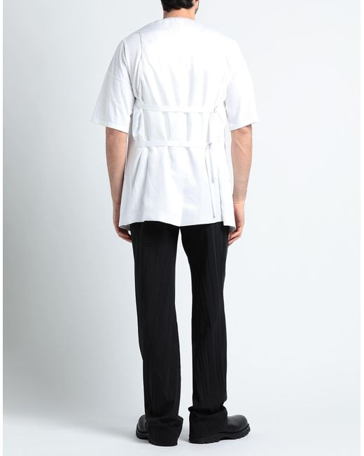 Ann Demeulemeester White Tailored Vest for men