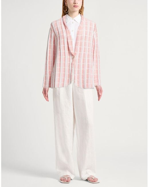 Twinset Pink Jacket Cotton