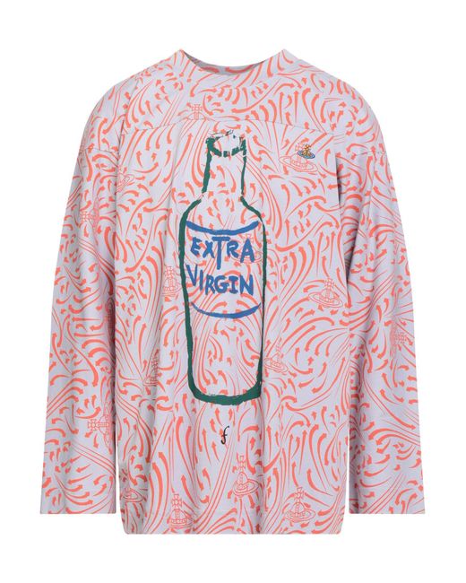 Vivienne Westwood Pink T-Shirt Cotton for men