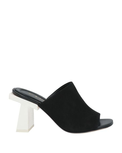 Tory Burch Black Sandals Leather