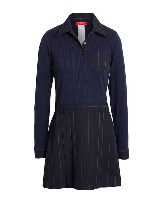 MAX&Co. Blue Mini Dress