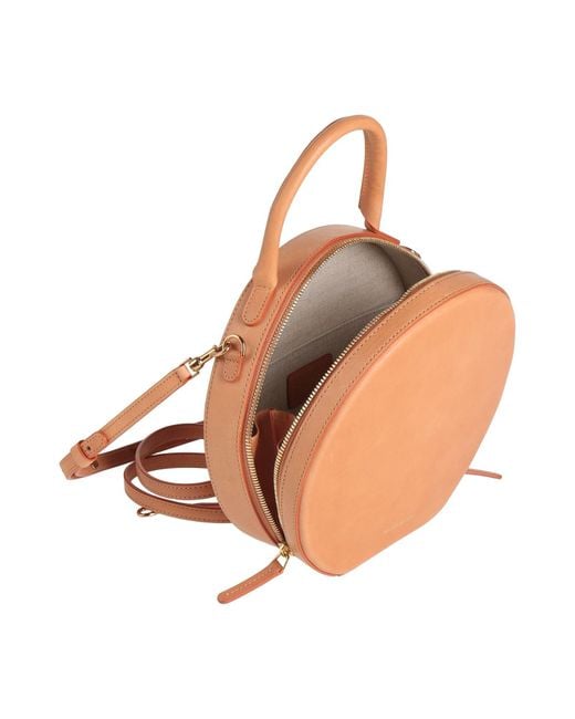 Mansur Gavriel Natural Camel Handbag Leather