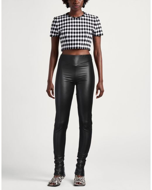 Patrizia Pepe Black Leggings