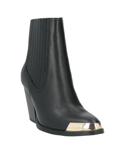Versace Jeans Couture Black Ankle Boots