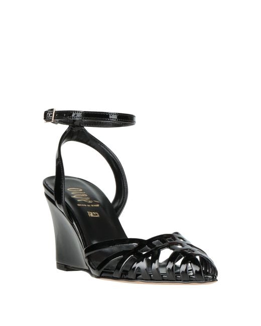 Ovyè Black Sandale