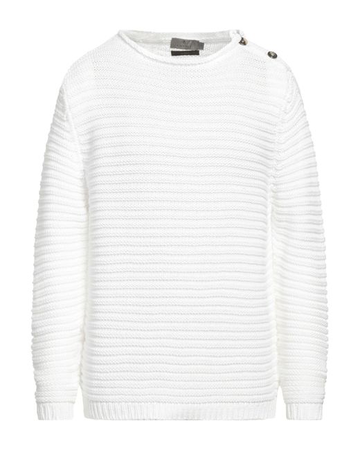Canali White Sweater for men