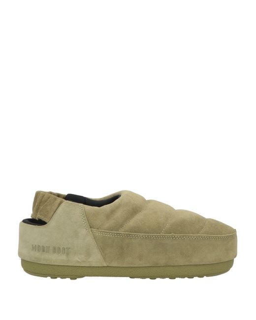 Mules & Zoccoli di Moon Boot in Green da Uomo