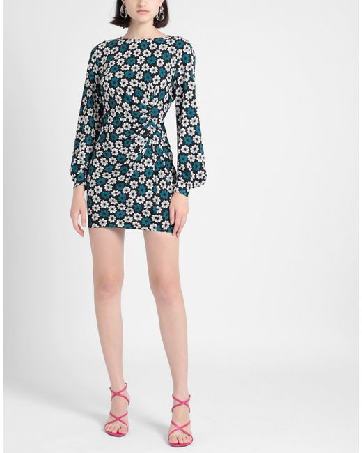 Diane von Furstenberg Blue Mini-Kleid