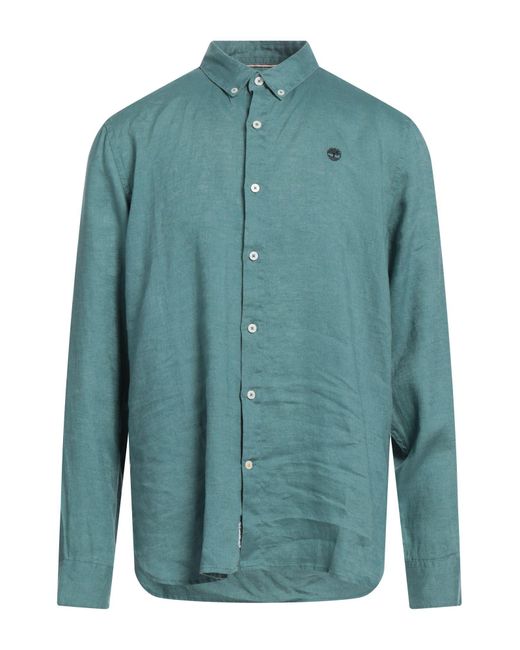 Timberland Shirt in Green for Men | Lyst