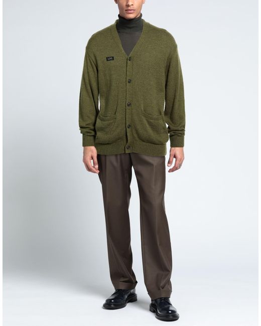 A Bathing Ape Green Cardigans for men