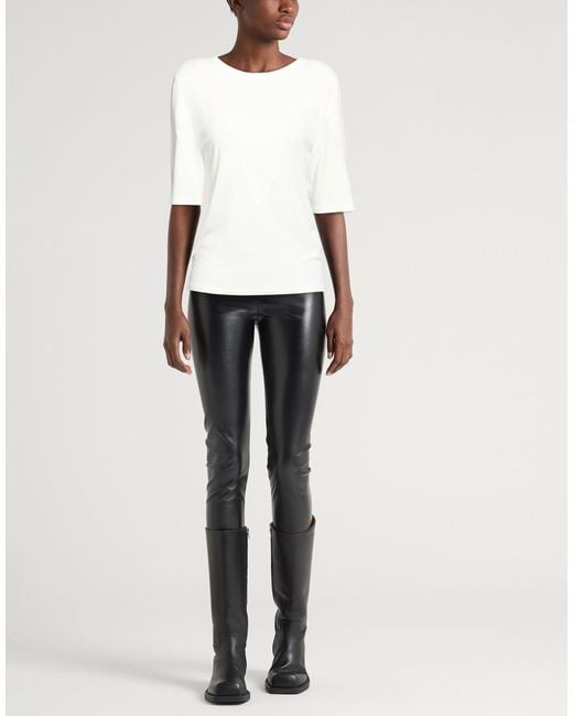 Thom Krom White T-Shirt Cotton, Elastane