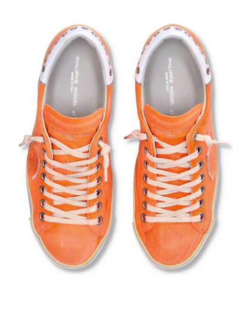 Philippe Model Sneakers in Orange für Herren