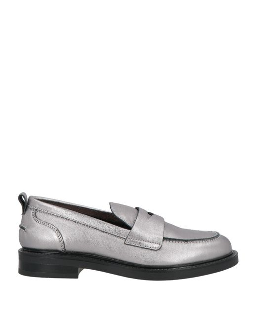 Carmens Gray Mokassin