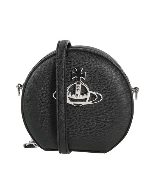 Vivienne Westwood Black Cross-Body Bag Textile Fibers