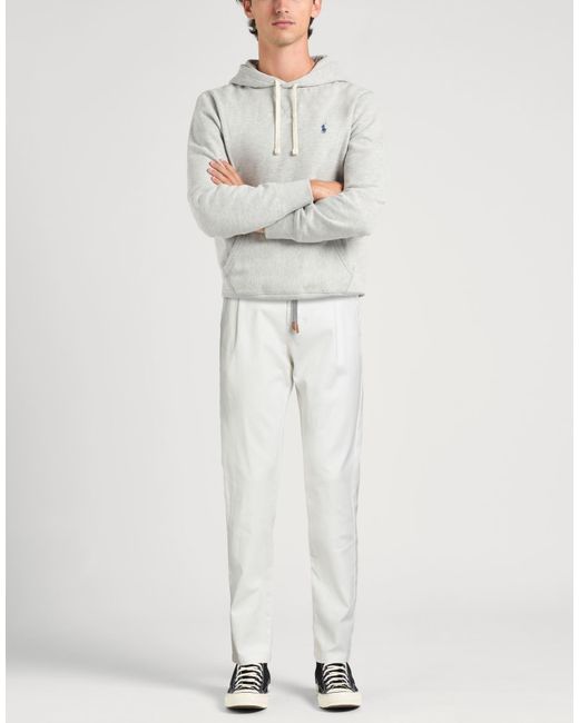 Eleventy White Trouser for men