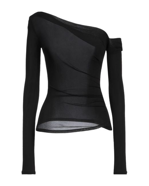 Isabel Benenato Black Top Viscose