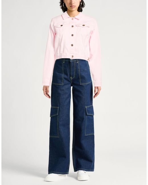 Fracomina Pink Denim Outerwear