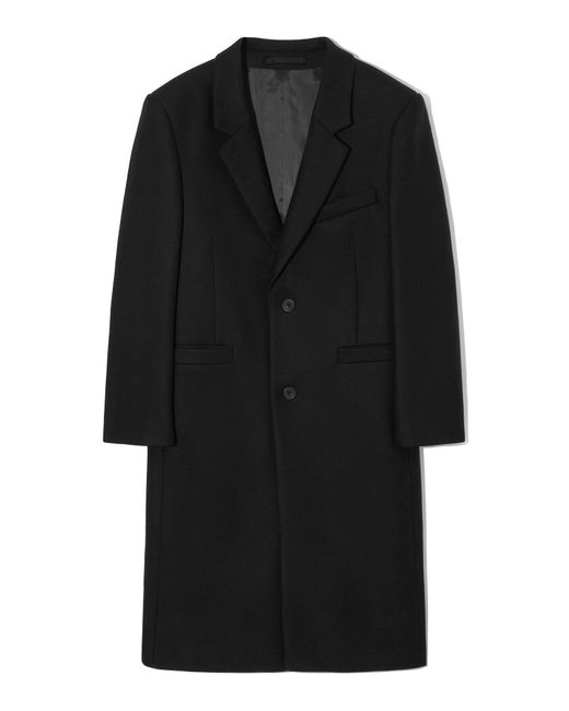 COS Black Coat for men