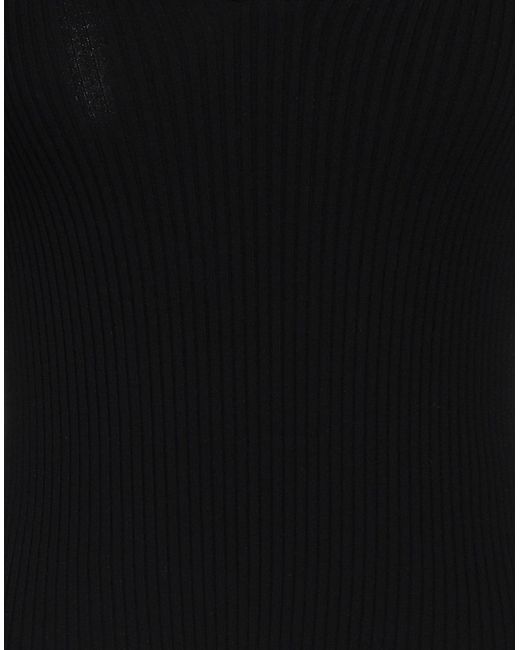 Ermanno Scervino Black Sweater Viscose, Polyester