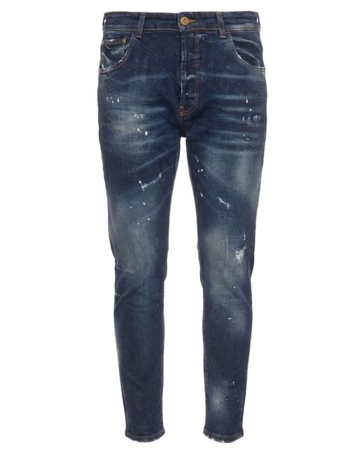 Yes London Blue Jeans Cotton, Elastane for men