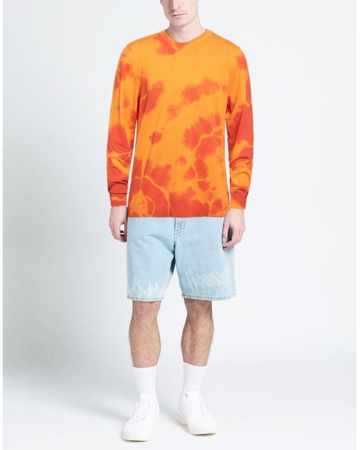 Woolrich Orange Jumper for men