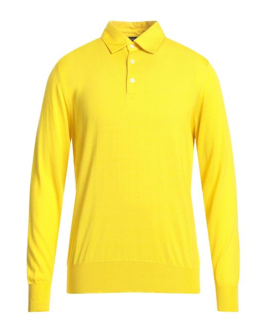 Svevo Yellow Sweater for men