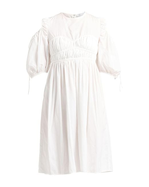 CECILIE BAHNSEN White Mini-Kleid