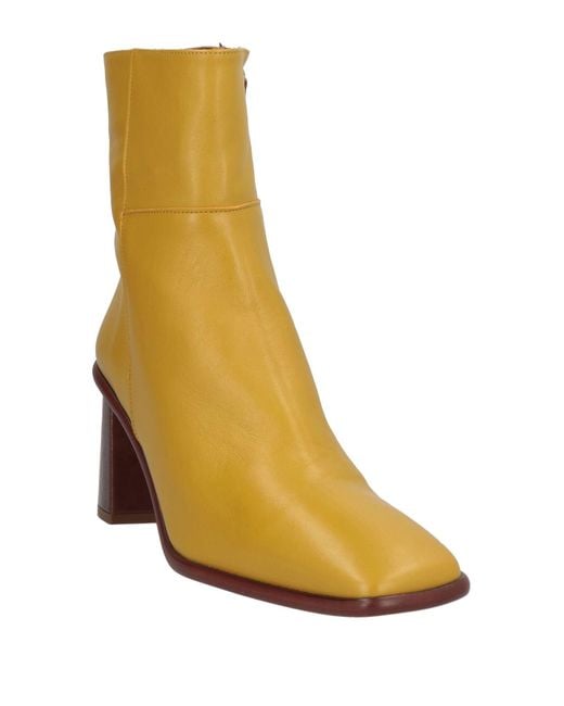 Alohas Brown Ankle Boots Leather