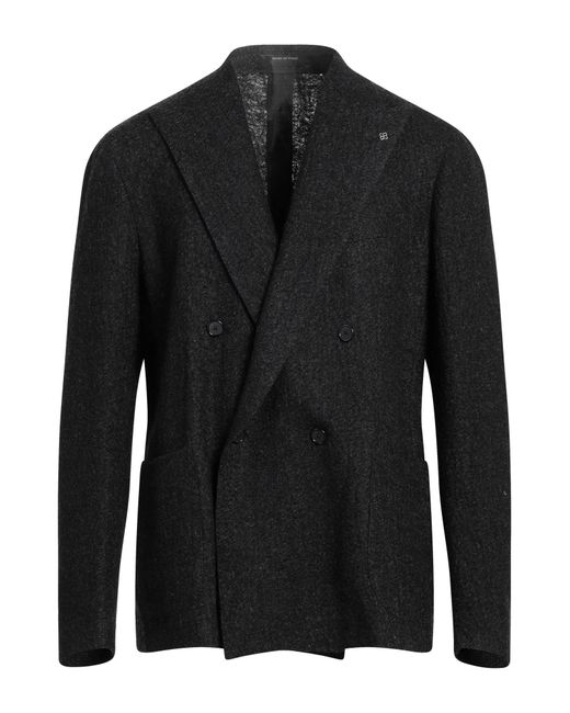 Homme Vêtements Vestes Jackets Tagliatore pour homme en coloris Noir blazers Blazers blousons 