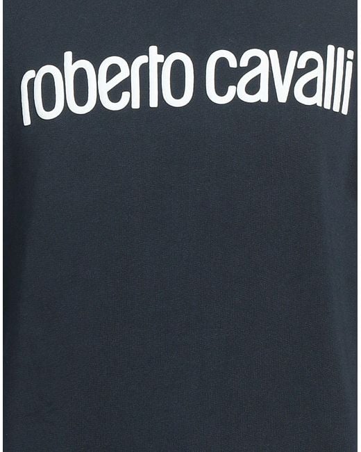 Roberto Cavalli Blue Sweatshirt for men