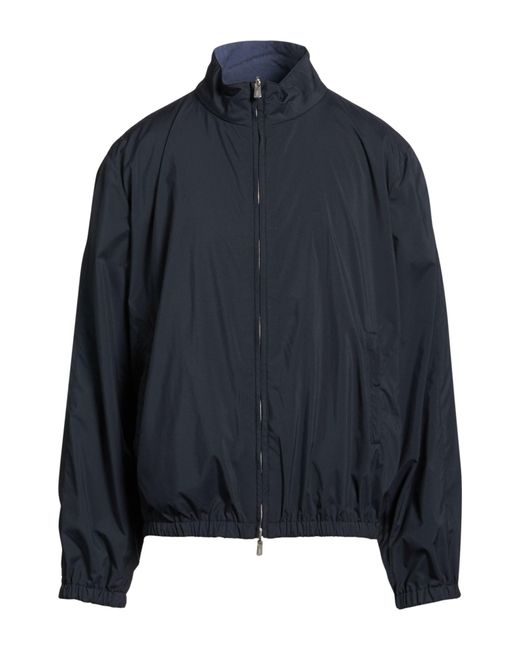 Fedeli Blue Jacket Polyester for men