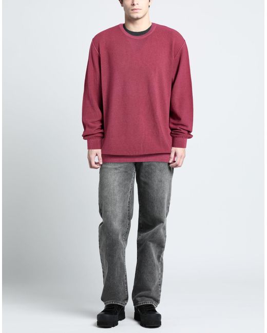 GALLIA Red Jumper for men