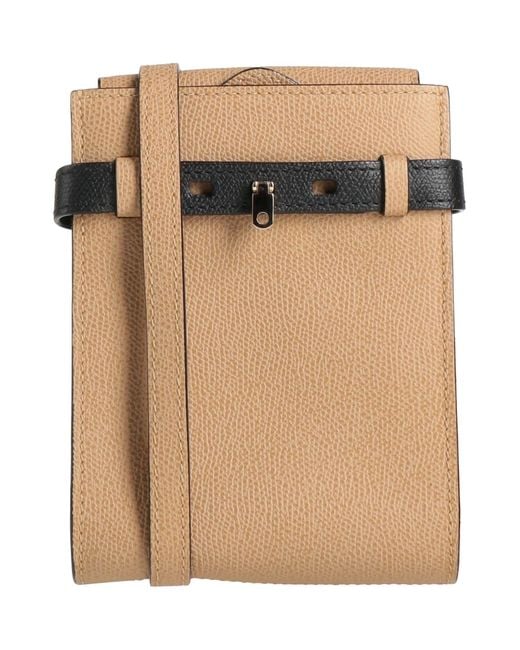 Bolso Con Bandolera Valextra de color Natural