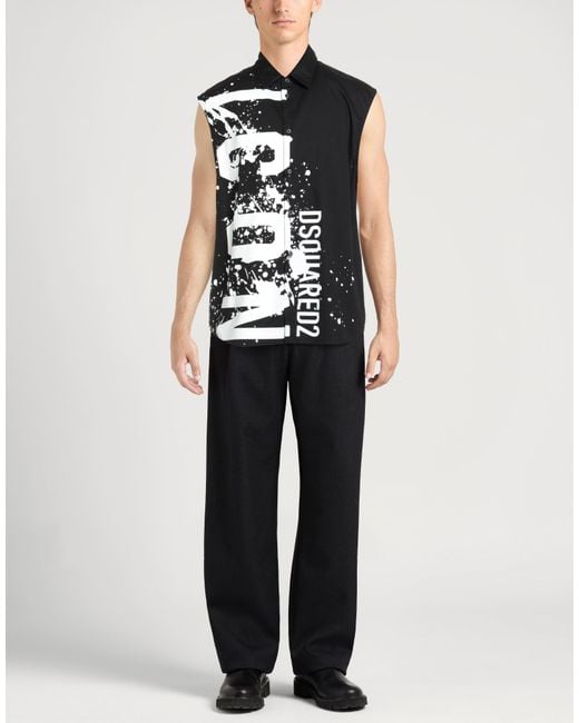 DSquared² Black Shirts for men