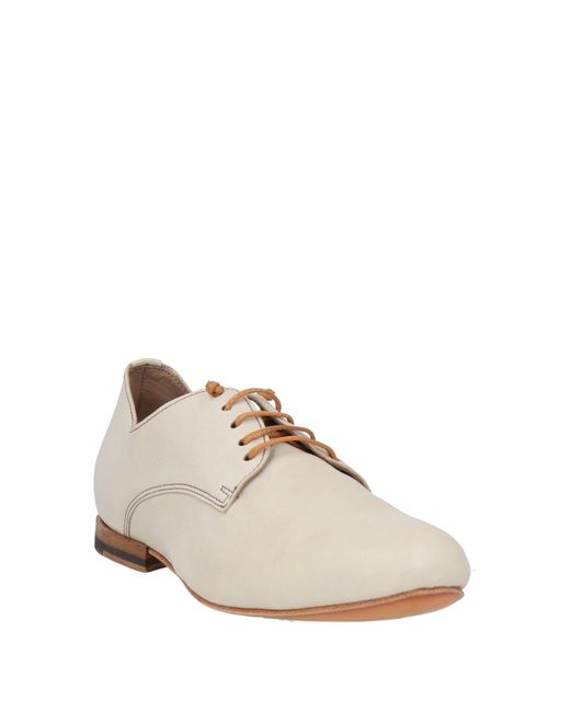 Fiorentini + Baker White Lace-up Shoes