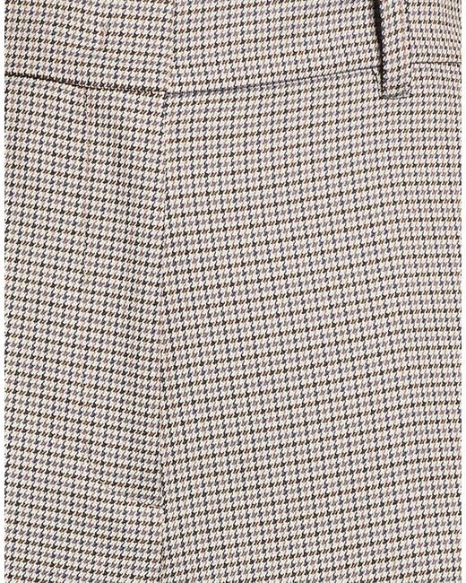 Haveone Gray Sand Pants Polyester, Viscose, Elastane
