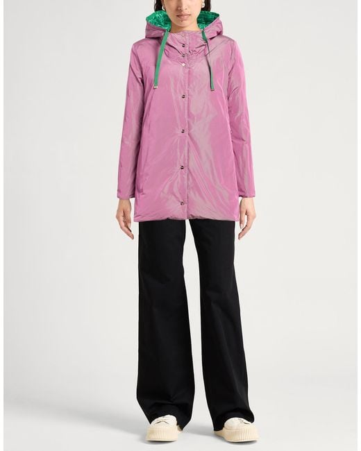 Herno Pink Puffer Polyamide