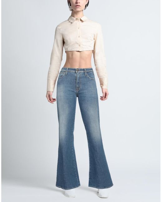 CYCLE Blue Denim Trousers