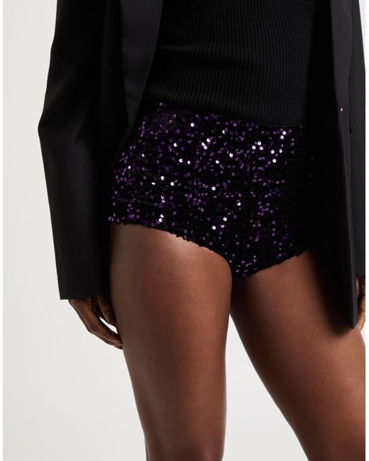 ACTUALEE Blue Shorts & Bermuda Shorts Polyester