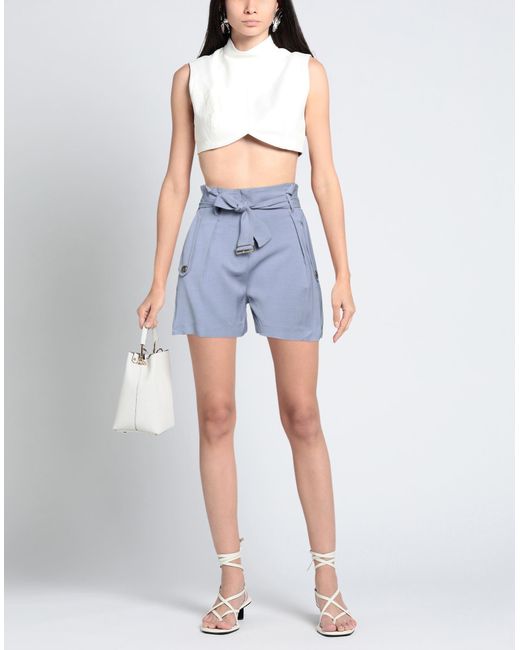 Elisabetta Franchi Blue Shorts & Bermudashorts