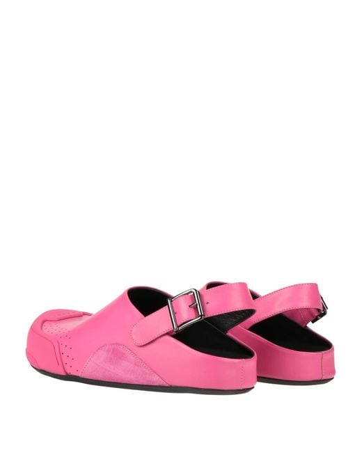 Marni Pink Mules & Clogs for men
