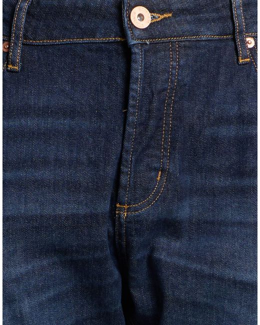 Uniform Blue Jeans Cotton, Elastane for men